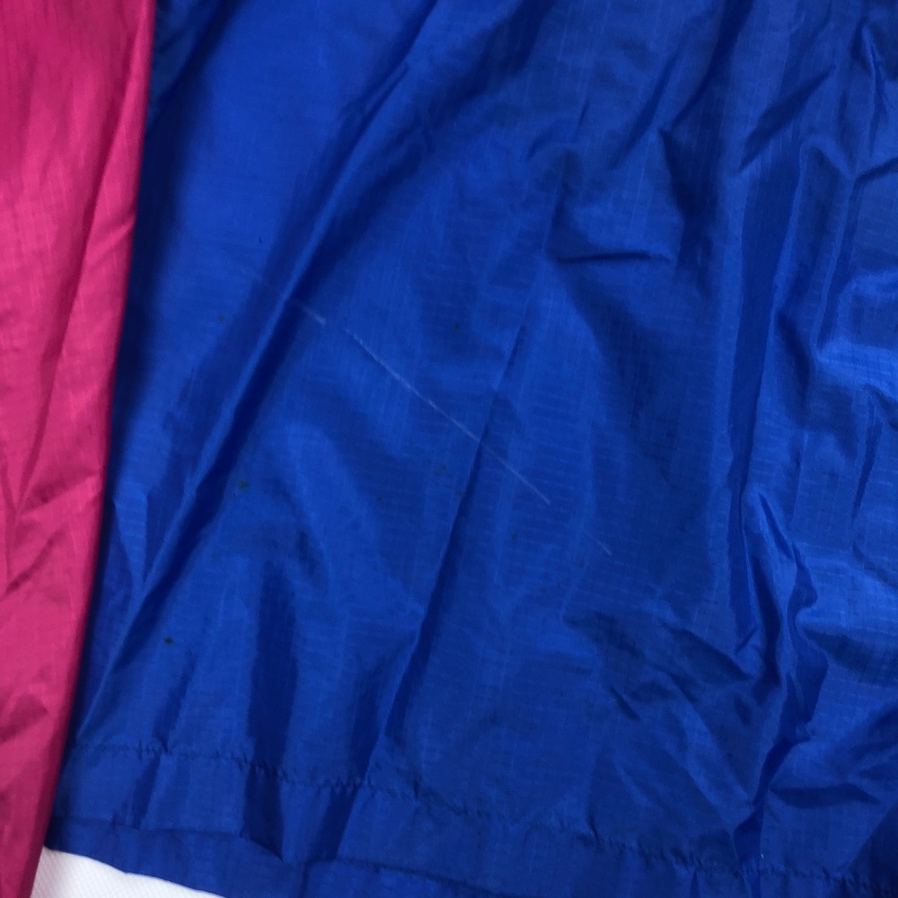 Vintage Patagonia Colorblock Anorak Windbreaker Pink Blue Ripstop Large - Picture 4 of 11